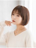 大人可愛いミニボブ/髪質改善/仙台駅前/個室サロン