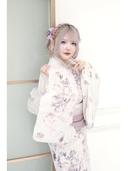 クラン 東心斎橋店(Clan)の写真/【心斎橋駅徒歩2分 !ヘアセット&メイク&着付け★ヘアセット¥1500~】振袖/七五三/留袖/訪問着etc.