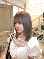 ワークスヘアー(WORKS HAIR)&nbsp;ブリーチカラー シルバーベージュ