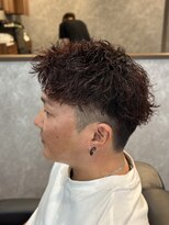 ザ クラン バイ ヘッドライト 仙台長町店(THE CLAN by HEADLIGHT) 【短髪×人気パーマ】メンズアクティブショート