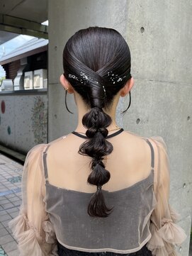 プッティ (putti) ヘアセット　ダウンスタイル