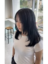 ライン(LYNE)&nbsp;ザクザクレイヤー×ブルーブラック