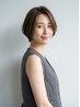 地毛と白髪を活かしたハイライト+ケアトリートメント付き　￥17,050～