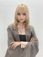 テイ(tei)&nbsp;顔まわりレイヤーのハイトーンスタイル。ダメージを最小限に。