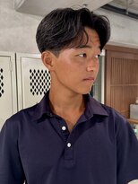 ハイプ マン 藤沢(HYPE MAN)&nbsp;フェザーパーマ毛流れパーマセンターパートニュアンス藤沢