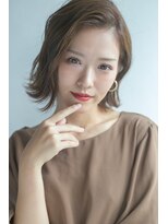 スピンヘアー 亀岡店(Spin hair) 大人外ハネミディ