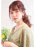 ハーフアップ