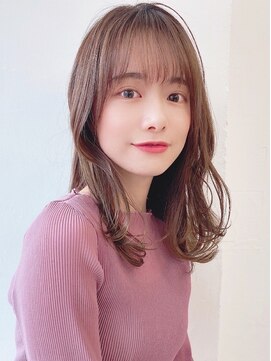 ハニーシブヤ(HONEY shibuya) 【HONEY渋谷】ナチュラル愛されレイヤーミディ