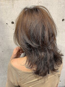 オウル ハナレ(OWL HANARE) フォギーアッシュ ゆるかわ ウルフ♪