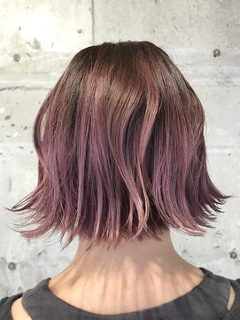 ブリッジ(BRIDGE) 自分色の切りっぱなしボブ♪