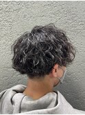 メンズ 波巻きパーマ