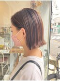 首元スッキリ！ミニボブ