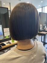 アチーブリス(achieve Liss)&nbsp;縮毛矯正髪質改善 すっきりコンパクトミニボブショート 黒髪暗髪