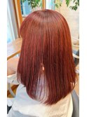 ピンク&カシスプレックスカラー