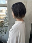 ハイライト&毛先カラー