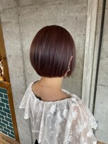 エース (ACE)&nbsp;ACE 横浜　伸ばしかけボブ×チェリーピンクアッシュ