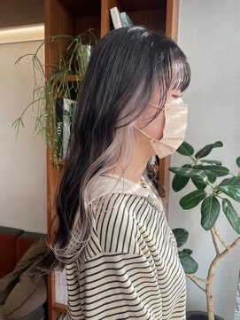 パドル(Paddle) インナーカラー/イヤリングカラー/ペールピンク/レイヤーカット