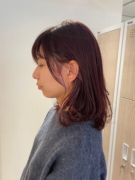 ソイクフ 四条大宮店(SOY-KUFU) 大人可愛い◎20代30代40代ロングレイヤーグレーベージュ