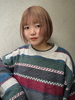 メイカ(MEIKA)&nbsp;【 ミニボブ × ペールベージュ 】浅野美紀