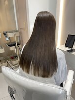 ジーナ 京都駅前(Zina)&nbsp;透明感抜群ブラウンベージュ【髪質改善/ブリーチなし】