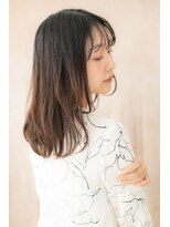 カバーヘア ブリス 志木南口駅前店(COVER HAIR bliss)&nbsp;シースルーバング美髪前下がりレイヤーカールZ志木20代30代40代