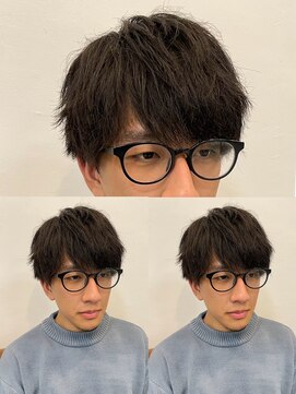 アフェクト 上大岡(affect) ウルフ/アッシュブラック/カルマパーマ/ベリーショート/上大岡