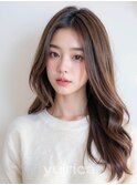 ゆるカールロング_63828【新宿/レイヤーカット/韓国ヘア】