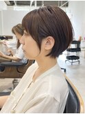 ☆ショートイメチェン前髪こなれミディアンブレラカラー［船橋]