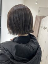 ラナホンジン(Lana HONJIN)&nbsp;韓国風/透明感カラー/オリーブベージュ/前髪/小顔カット