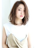 【ROSE】レイヤーカット＿マロンベージュ＿ふんわりミディアム