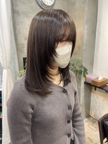 エトネ ヘアーサロン 仙台駅前(eTONe hair salon)&nbsp;［ eTONe ］ざっくりlayer × Olive beige