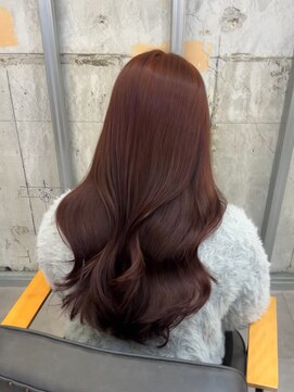 イオエ 梅田(ioe) ダブルカラー/大人ボブ/黒髪スタイル/髪質改善/縮毛矯正