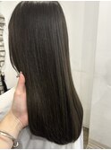 アッシュブラウン/イヤリングカラーブリーチ白髪染め白髪ぼかし