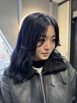 ジゼル(GiseL) 色落ちもたのしめるネイビー