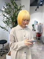 シロ 船橋(白silo)&nbsp;ボブ/ショートヘア/ハイトーン/ブリーチ/韓国/船橋/京成船橋