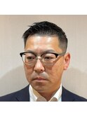 大人っぽさキマる　清潔感◎ミドルフェード