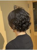 朝のヘアセットが楽ちん♪オシャレくるくるパーマ