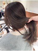 ハイライトバレイヤージュダブルカラーケアブリーチ30代40代