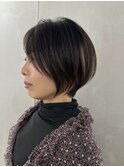 大人ショート/ハンサムショート/丸みショート/ハンサムショート