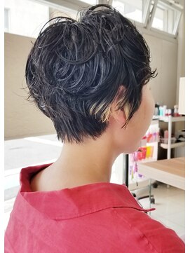 #ショートパーマ#ベリーショート#金沢文庫FLOOR八木