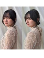 パルス ギンザ(PULSE ginza)&nbsp;顔周りヘアアレンジ小顔韓国ヘア