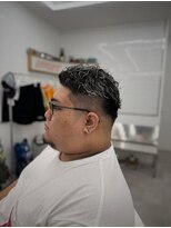 ダムディートウキョウ 心斎橋店(DAMDEE TOKYO)&nbsp;ホワイトメッシュ×パーマ