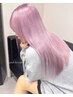 カット＋ハイトーンブリーチ【ケアブリーチ2回】＋アメイジアTR【内部補修】