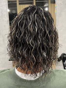 アンサー 渋谷(ANSWER) 波巻きツイストスパイラルハイライトサーフカール