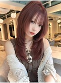 レイヤーカット/ハッシュカット/ハイレイヤー/ウルフカット