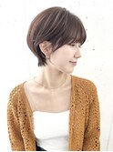 似合わせカット 大人ガーリー　ミディアムレイヤーカット 韓国