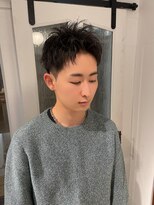 ハク アトリエ(HaKU atelier)&nbsp;スパイキーショート刈り上げメンズツーブロック束感ショート
