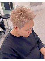 ブライト(BRIGHT) スパイキーショートミルクティーベージュ