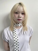 ロンドアンメゾン 原宿(Lond un Maison.)&nbsp;韓国レイヤー/ハッシュカット/ハイレイヤー/ブリーチ/ハイトーン