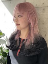 bell -emi- ピンクブラック/ローレイヤー/デザインカラー